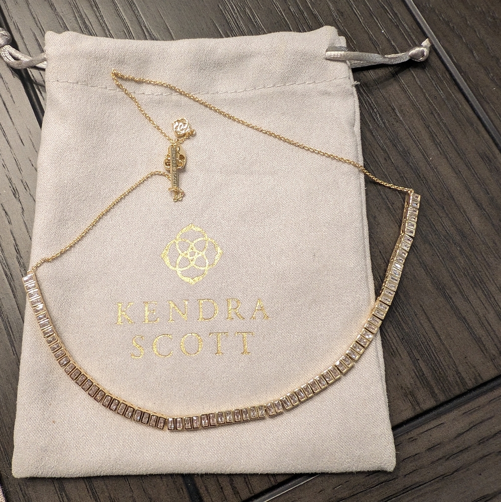 Kendra Scott Tennis necklace Gold